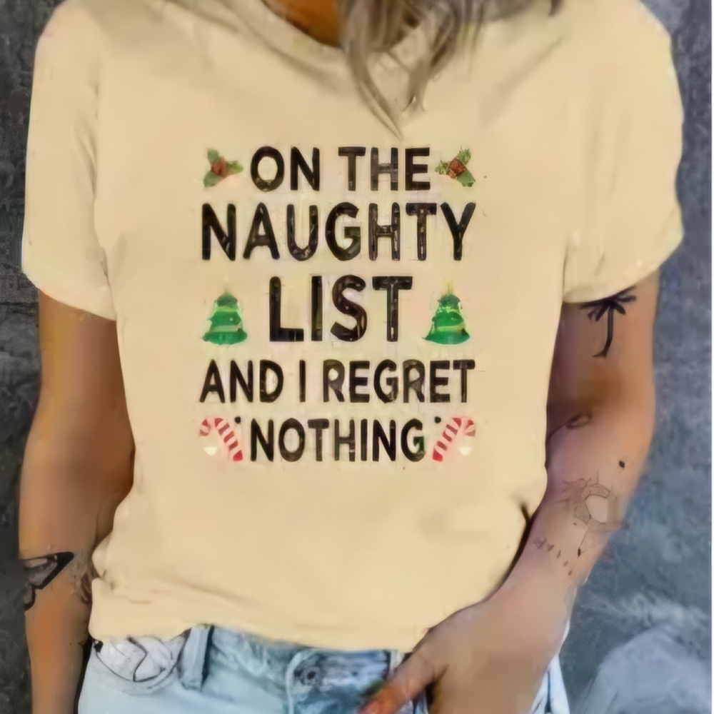 NEW Christmas Funny Tshirt L